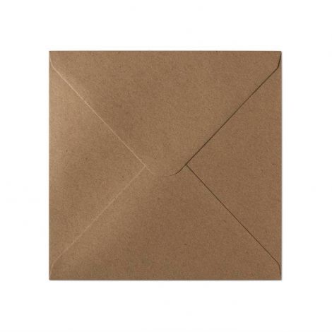Koperta Argo 160x160mm Kraft Beżowa ciemna 120g, 1szt